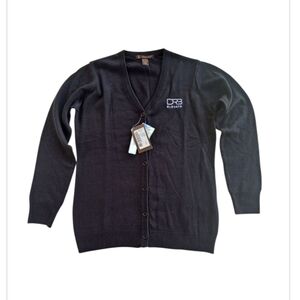 Black Blazer with Classic V-Neck Design